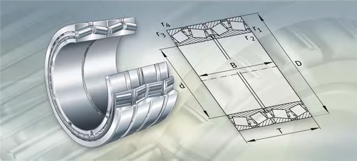 F-802020.TR4-H122BR - Four-Row Tapered Roller Bearing Available